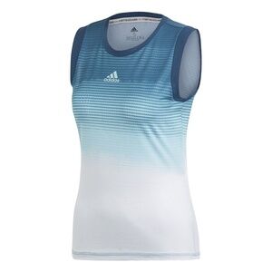 ADIDAS x Parley Tennis Tank Blue White Top XS